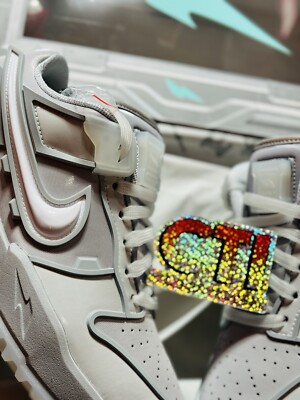 NEW IN HAND - NIKE X RTFKT DUNK GENESIS LOW - GHOST - SIZE 8.5