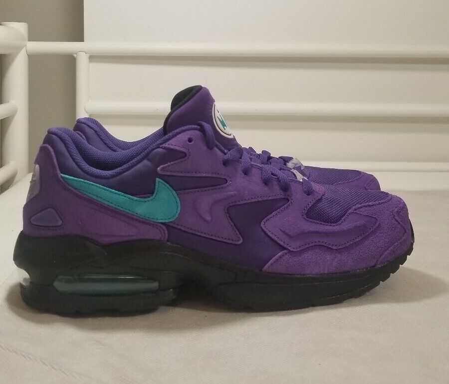 nike air max purple and teal