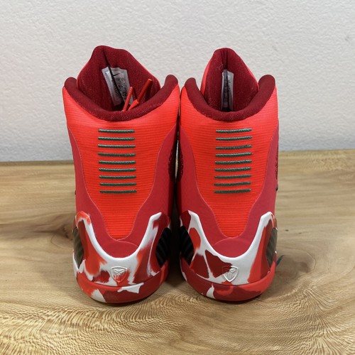 Nike Kobe 9 Elite High Protro Bright Crimson (GS) HJ9446-600 Size 7Y/ 8.5 Womens - Picture 4 of 7
