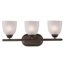 Maxim Lighting Axis 3 Light Bath Vanity, Oil Rubbed Bronze - 11313FTOI