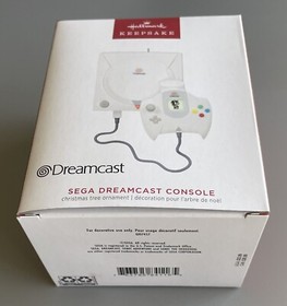 Sega Dreamcast Console - Magic Light & Sound - Hallmark Keepsake 2023 - Ornament