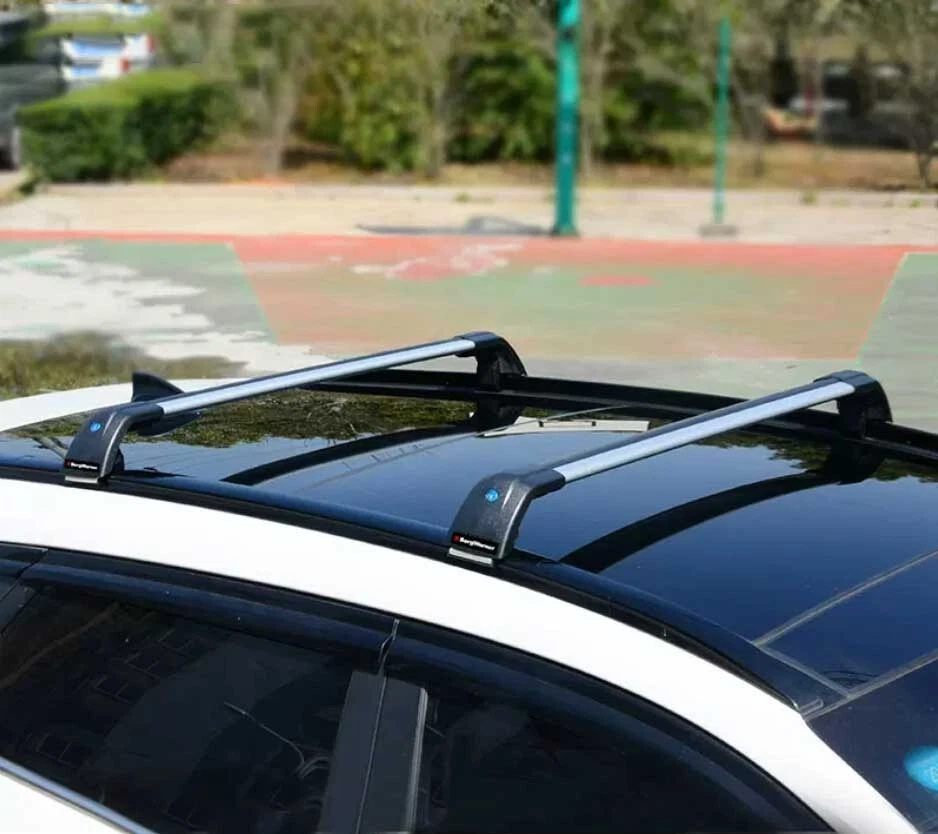 2PCS Adjustable Crossbar Roof Rack Rails LockableFits for Nissan Kicks 2024 2025 - Image 2 of 4