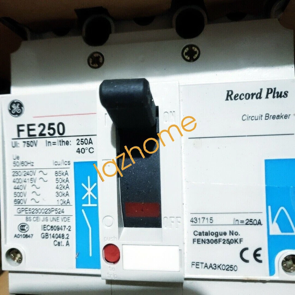 1PC FEN36AA250KKF 3P 250A  Via DHL or FedEx - Image 2 of 3