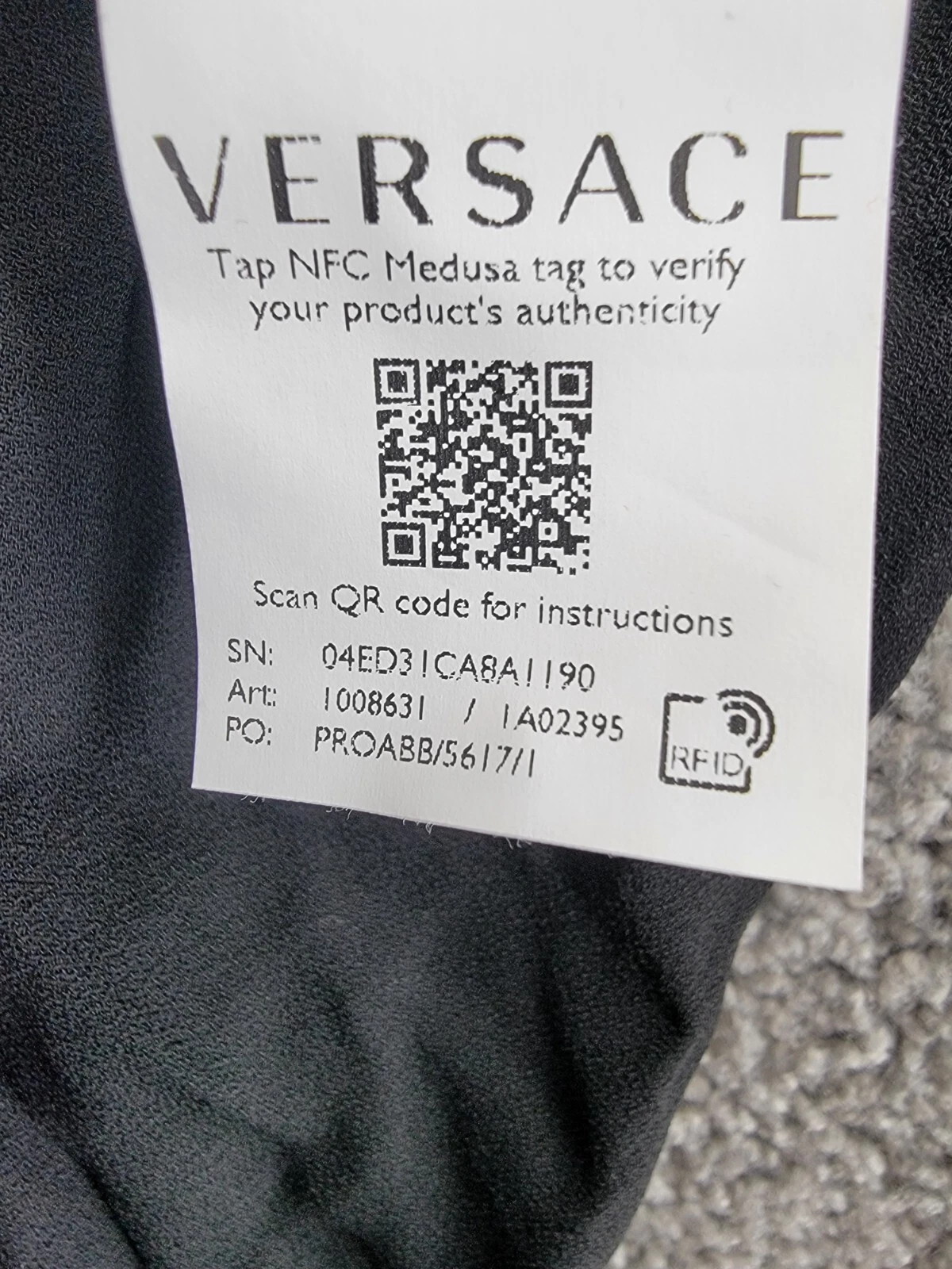 Versace Twist Cutout Abito Midi Donna Nero Asimmetrico Ritaglio Zip Laterale 46