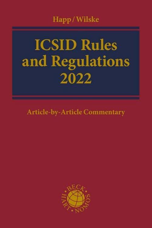 Thumbnail - Icsid Rules And Regulations 2022 Richard Happ