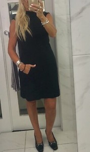 black dress for the races