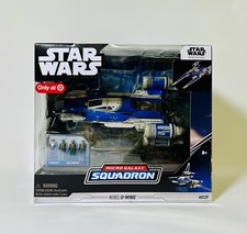 Star Wars Squadron 2024 BLUE REBEL U-WING Micro Galaxy Rogue One Target 0129