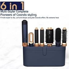 6-in-1 Hair Dryer Brush 1300W Hot  Cold Air Multi-Function Styler   Straightene