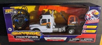 Supreme Machines Fun & Go - Radio Controlled Excavator Truck For Ages 6+