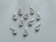 Set of 10 Stitch Markers LADYBIRDS  Knitting,Crochet,Charms,Accessories 