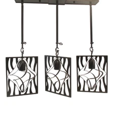 Kalco Lighting Heirloom Bronze 3 Light Chandelier/Island Light $1197