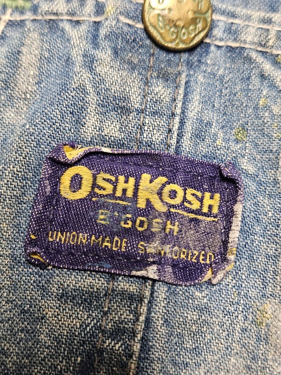 Vintage 70's Oshkosh BGosh Bib Overalls 32x31 USA Union Made Vintage 70's Oshkosh BGosh Bib Overalls 32x31 USA Union Made