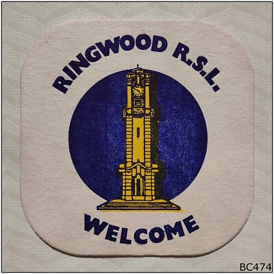 Ringwood RSL Coaster (B474)