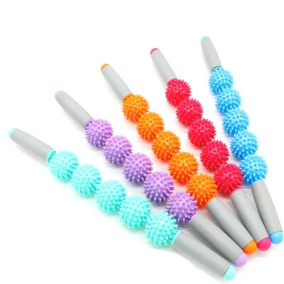 ROLLER MASSAGGIANTE MUSCOLI A SFERE ROTANTI PER SPALLE COLLO FIANCHI PIEDI M3-5