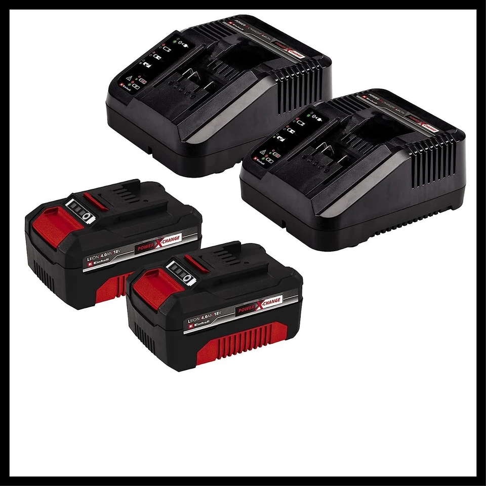 Einhell Akku Rasenmäher GE-CM 36/43 Li M (2x4,0Ah) 43 cm Schnittbreite PXC 63 L - Bild 3 von 4