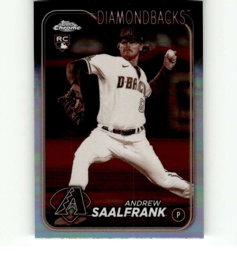 2024 Topps Chrome Sepia Refractor #178 Andrew Saalfrank RC Rookie