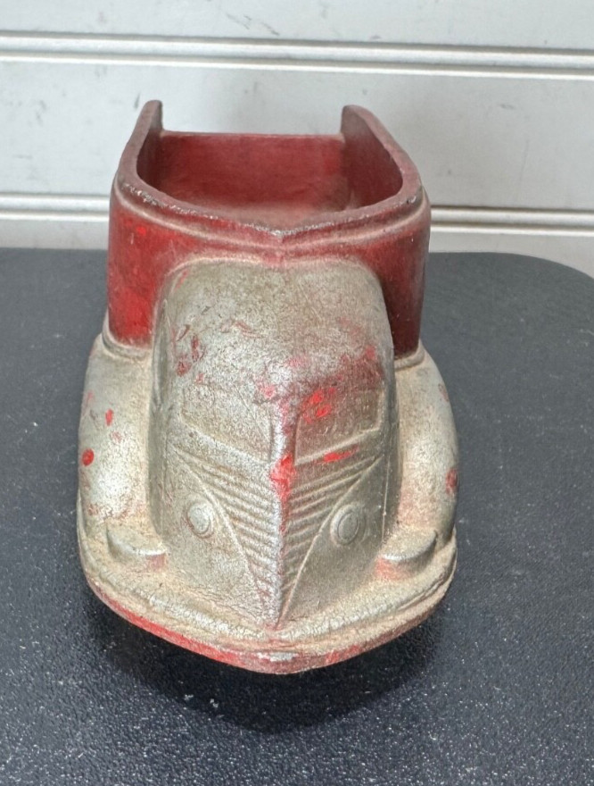 Vintage 1930's Sun Rubber Co Art Deco Streamline Delivery Truck Large 6"