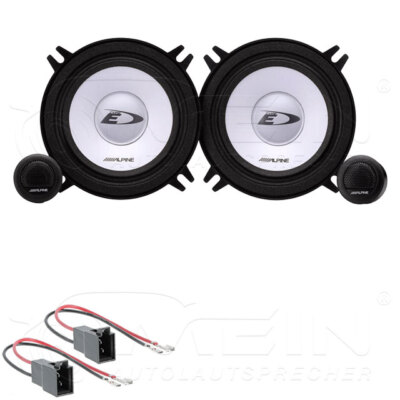 ALPINE LAUTSPRECHER für RENAULT MODUS 2004-2012 Heck Tür 2-Wege Kompo 250W #AKM8