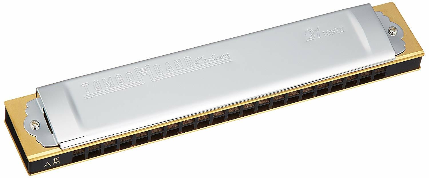 TOMBO TOMBO Band Deluxe Tremolo Tuned Harmonica 21 hole No1521Am w Tracking 21790₽
