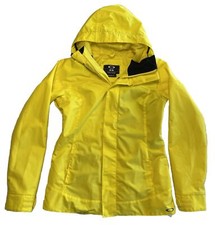 Womens Oakley Swervy Curve Shell Snow Ski Snowboard Jacket Prism Yelllow Medium
