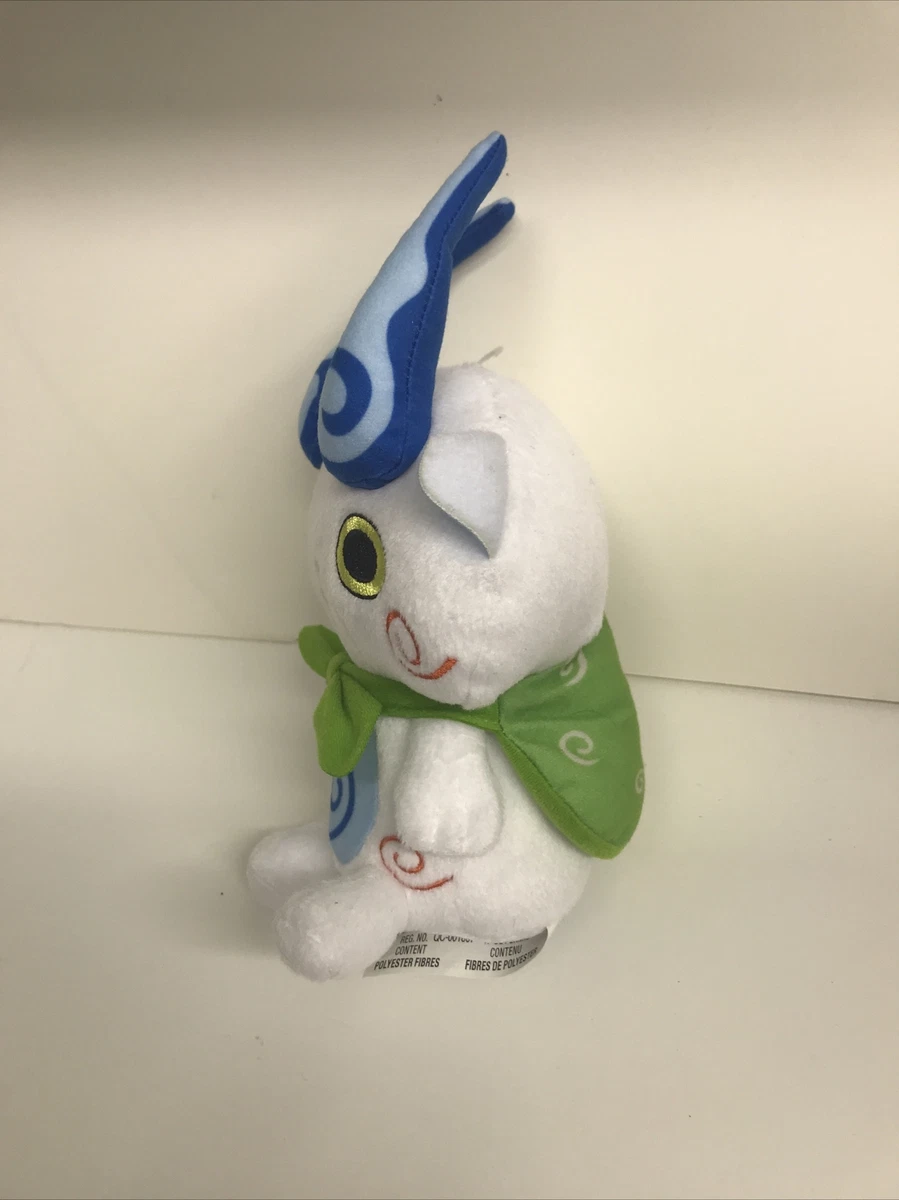 Plush 9 Yokai Yo-Kai Watch Komasan White Cat Green Cape Hasbro Youkai Toy