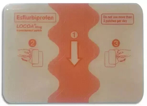 3 Packs / 21 Patch LOCOA Transdermal Esflurbiprofen Joint Pain Relief 40mg - Image 4 of 4