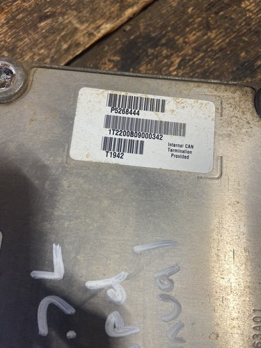 2012 RAM 2500 3500 6.7L CUMMINS MANUAL TRANS ECM ENGINE CONTROL MODULE 5268444 - Picture 3 of 8