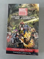 2020-21 Upper Deck Marvel Annual Trading Cards Hobby Box - Factory Sealed