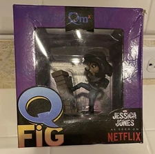 Q-FIG NEW NIB FIGURE MARVEL JESSICA JONES NETFLIX 2017 QMX LOOT CRATE EXCLUSIVE