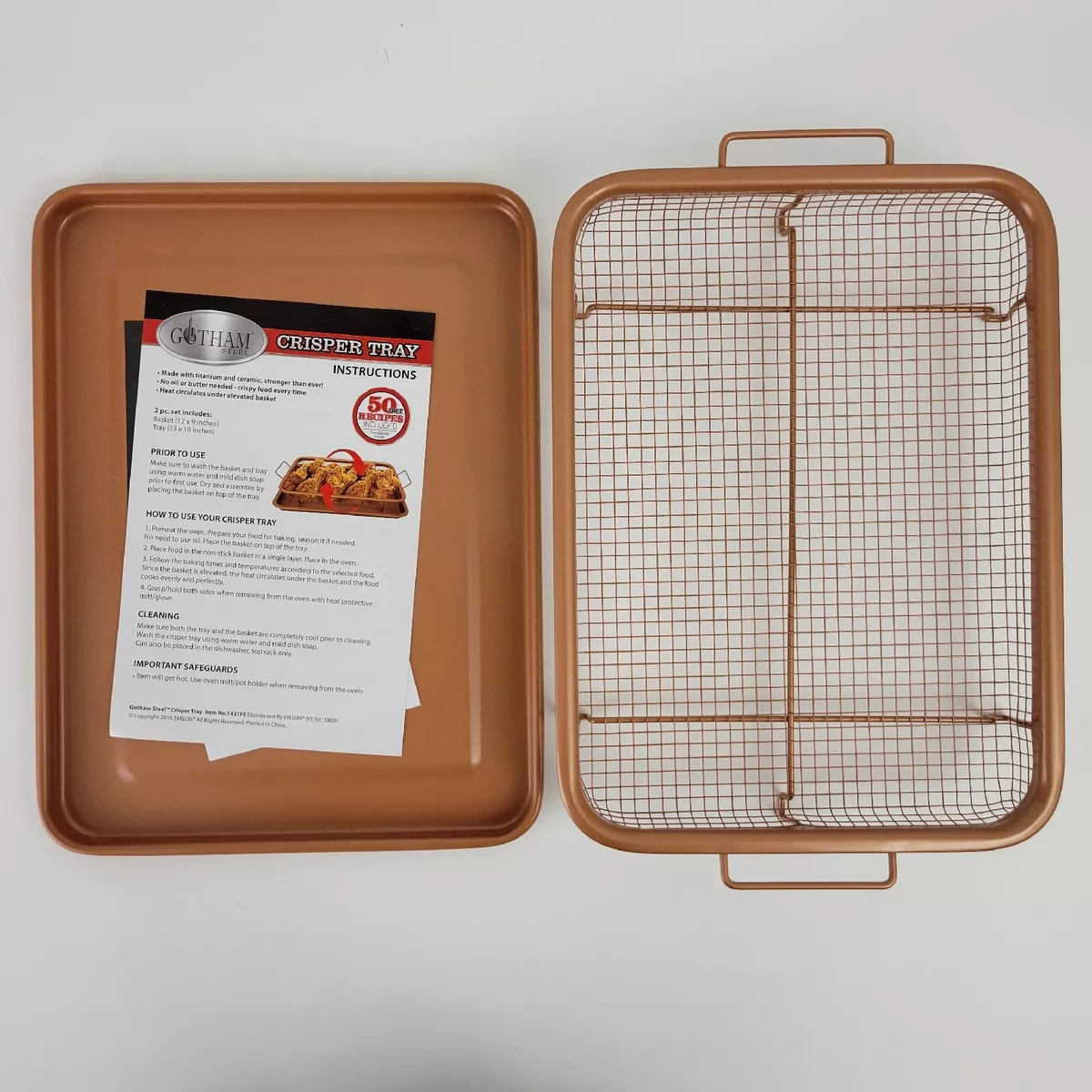 Gotham Steel Copper Crisper Tray