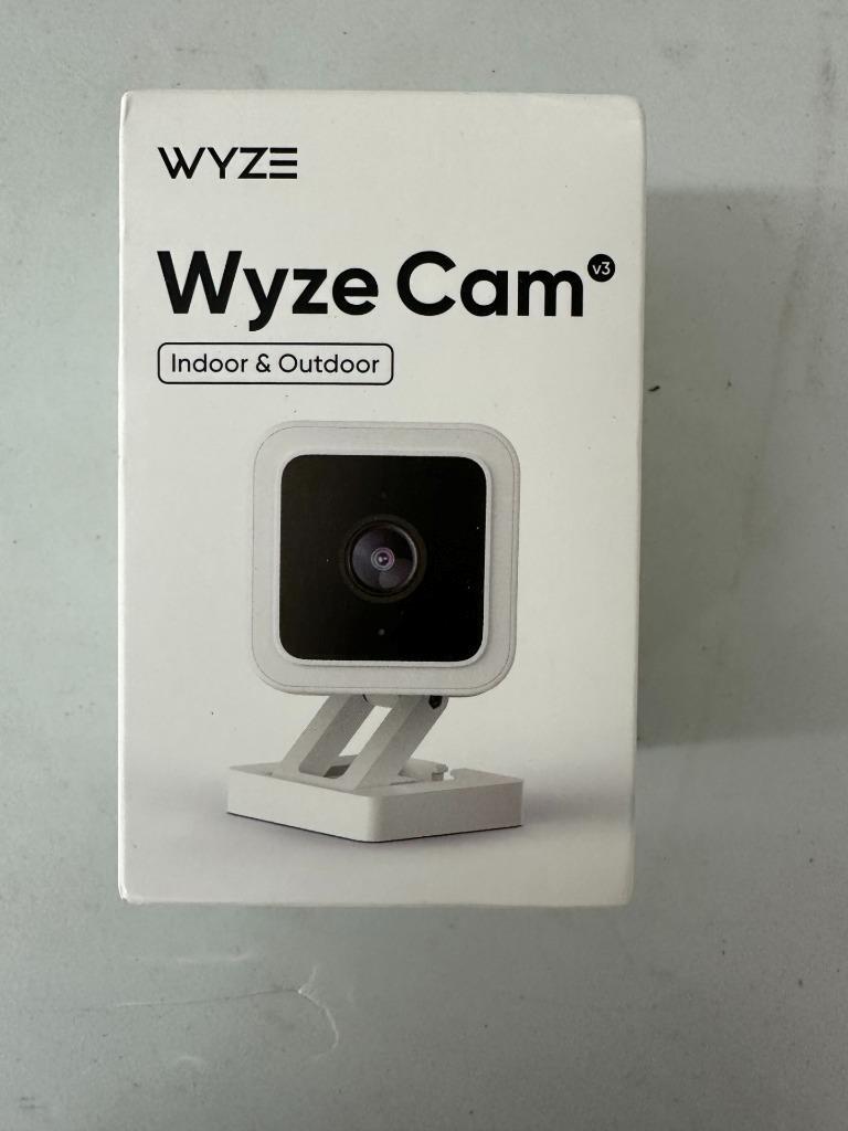 Wyze Cam v3 1080p Color Night Vision Security Camera Indoor Outdoor