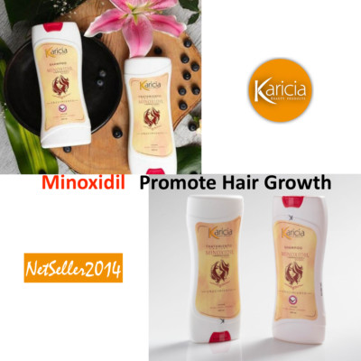   KIT Karicia Minoxidin Aloe Women Shampoo & Treatment Hair Growth Helper