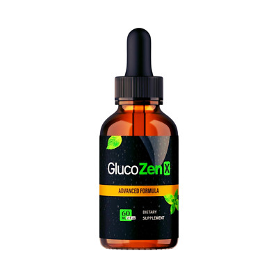 (1-Pack) GlucoZenX Drops - Gluco Zen X Liquid Drops, All Natural Formula