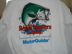Fishing    NEW ZEBCO/MOTORGUIDE LOGO COMMEMORATIVE T-SHIRT... ADULT Large