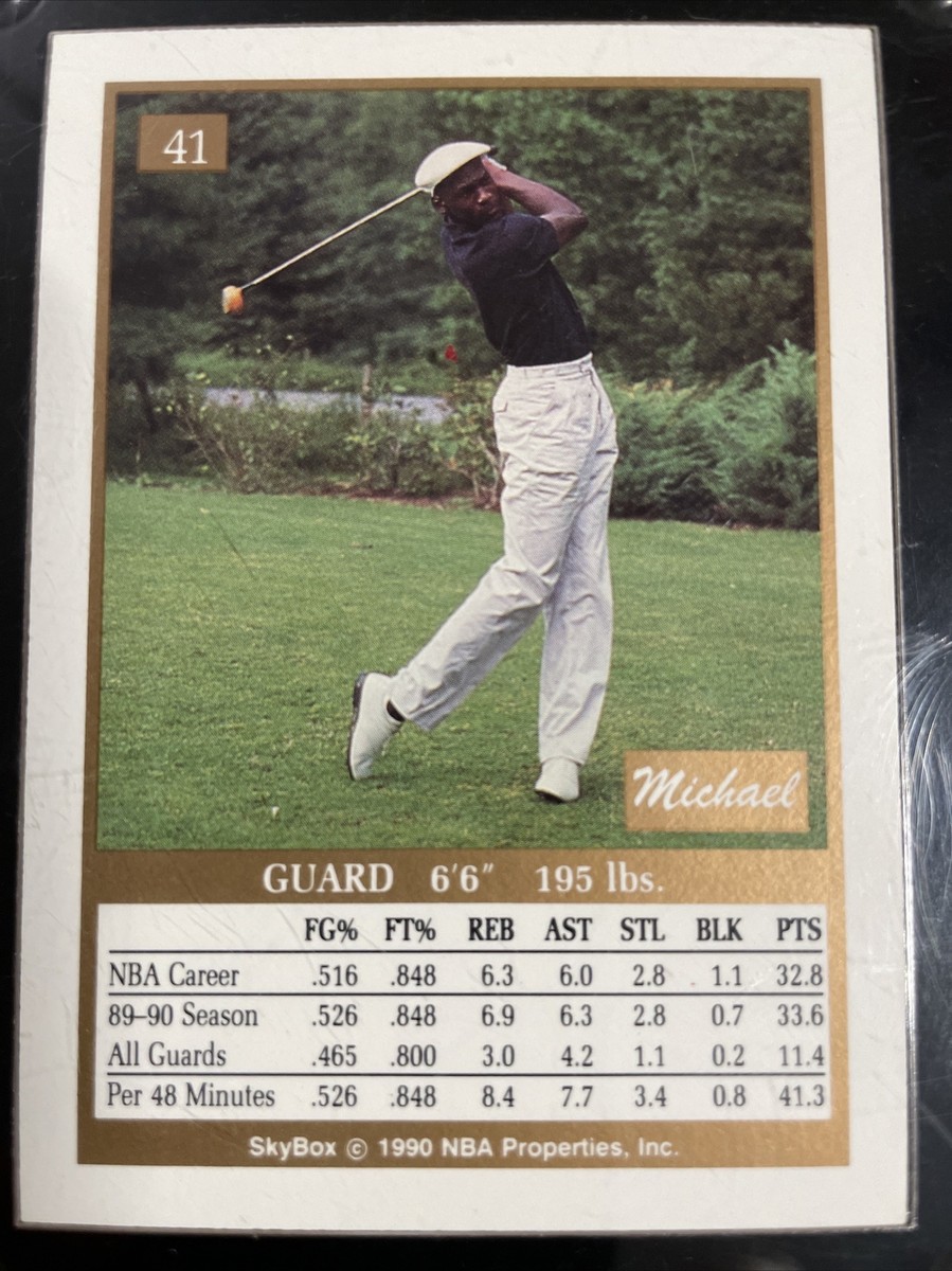 1989-90 Sky Box- #41 Michael Jordan Autographed Card | eBay