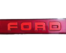 1987 - 1991 Tailgate Trim Panel LETTERS SET Red Reflector Ford F150 F250 F350