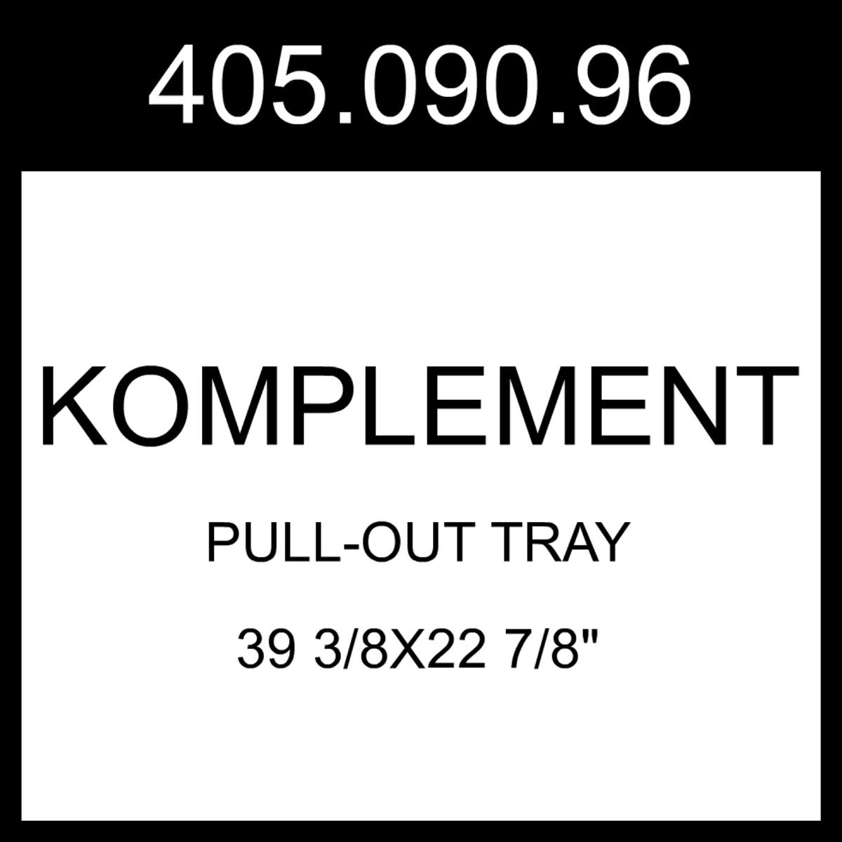 KOMPLEMENT Pull-out shoe shelf, white, 39 3/8x22 7/8 - IKEA