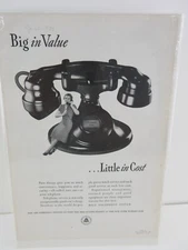 1939 Vintage Bell Telephone System Advertisement 6.5" x 10"