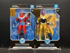 McFarlane DC Multiverse Sinestro Parallax & Commander Steel Gold Label
