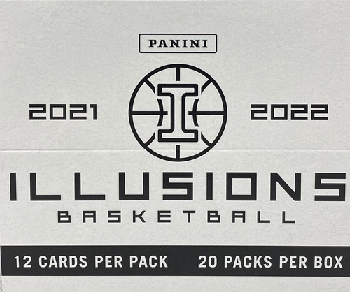 2021-22 Panini ILLUSIONS Basketball 20 Pack Box EXCLUSIVE Orange Teal Parallels