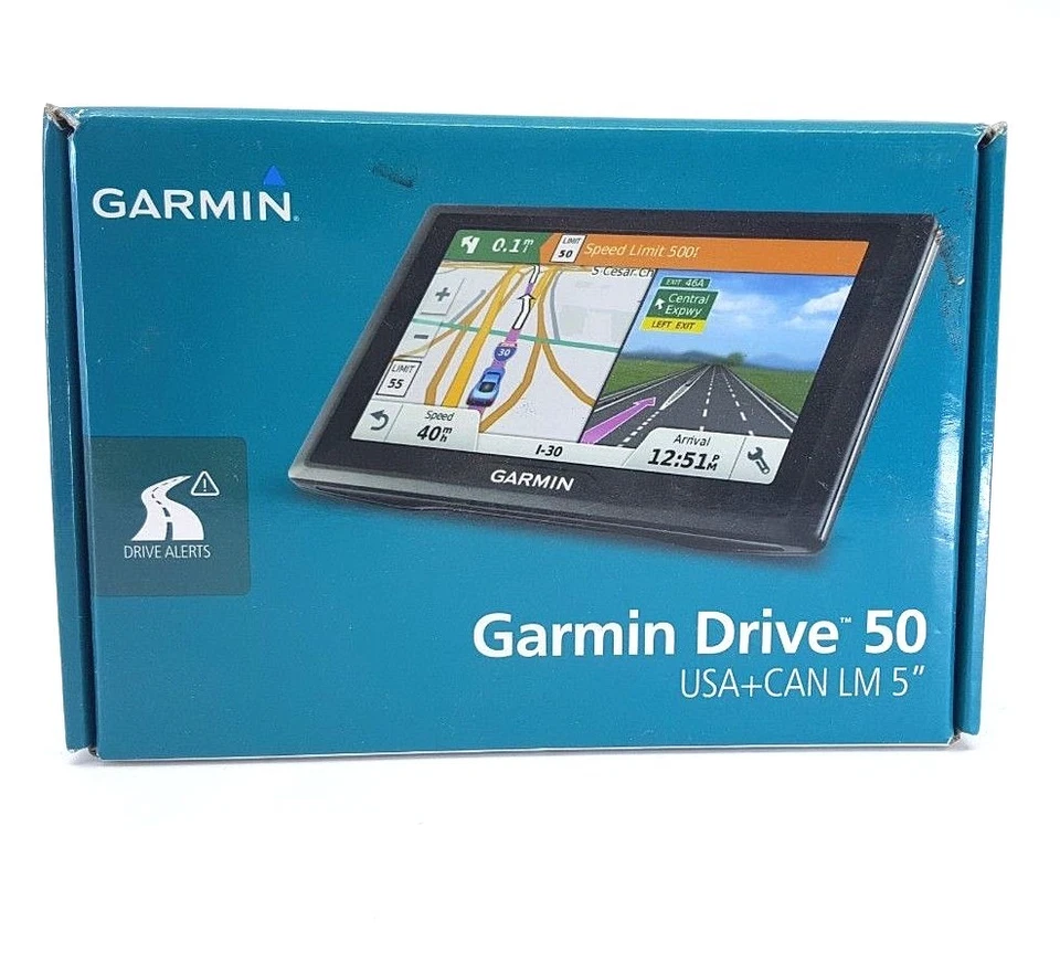 Garmin Drive 50 LM 5" GPS Navigation Lifetime Maps ™ - Image 2 of 4