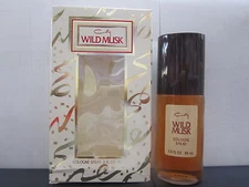 Coty Wild Musk ( Original Version ) by Coty For Women 3 oz Cologne Spray RARE