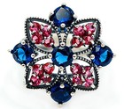 3CT Heat Treated Kyanite 925 Solid Sterling Silver Filigree Ring Sz 6 F6-5 — photo 1