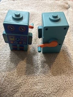 Robot Pencil Sharpener Target Bullseye Teacher School Supplies
