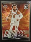 JALEN BRUNSON 2024-25 OPTIC EXPRESS LANE SILVER PRIZM HOLO
