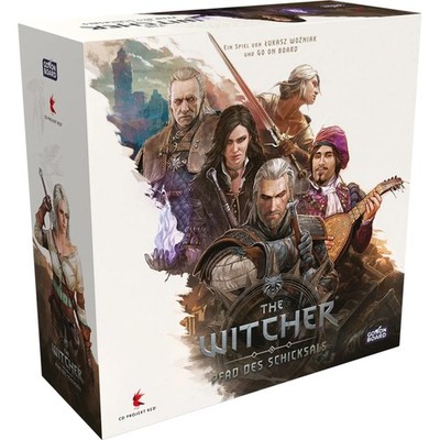 Asmodee The Witcher: Pfad des Schicksals (Deluxe Edition), Brettspiel