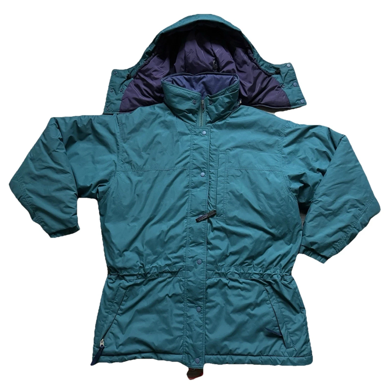 Vintage Patagonia Guide Parka Jacket Womens Small Blue Ski Snow Gorpcore Puffer