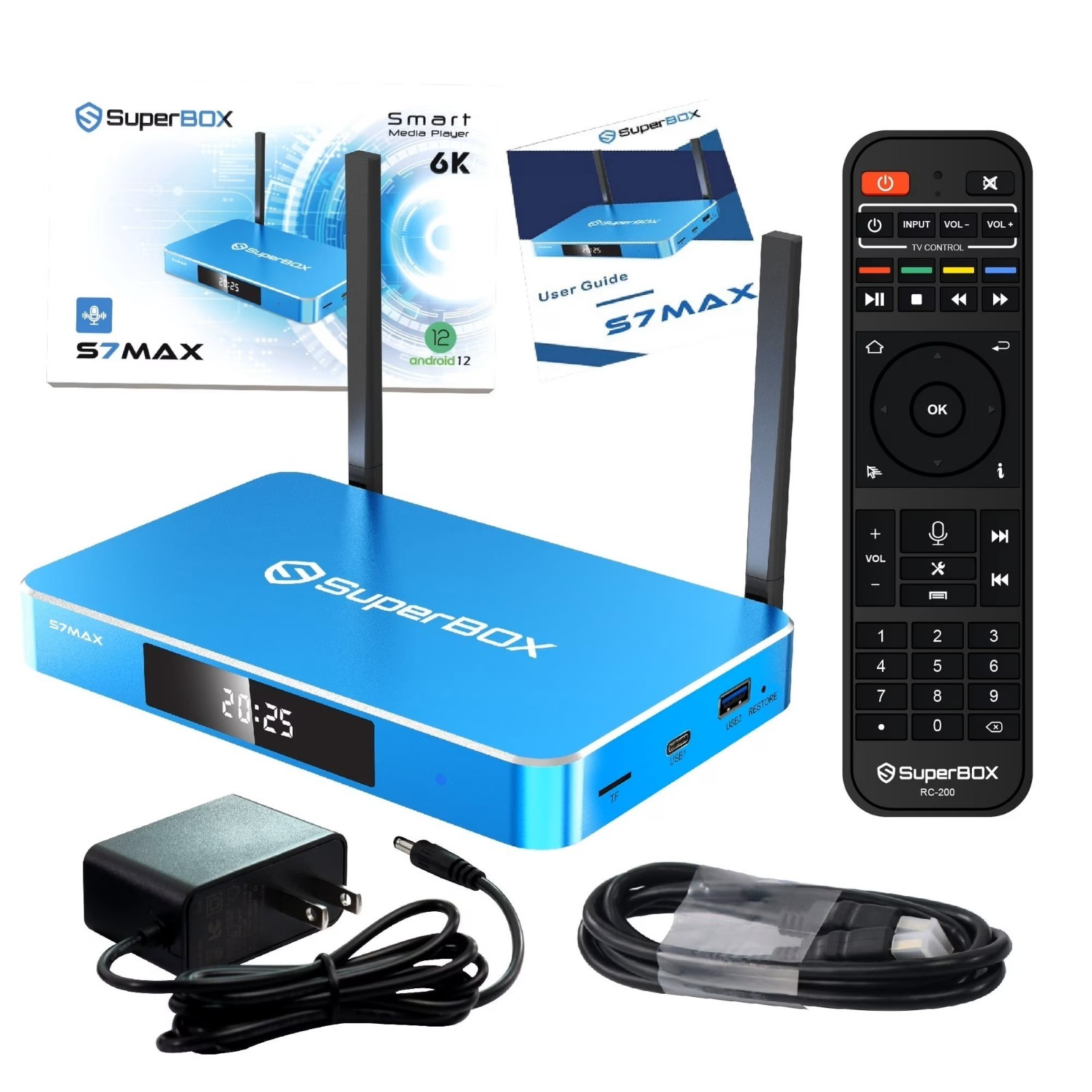 SUPERBOX S7 MAX Streaming Media Player | eBay