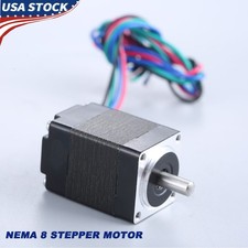 Nema 8 Stepper Motor 1.8 Degree 0.6A 4 Leads for 3D Printer CNC Machine Robot