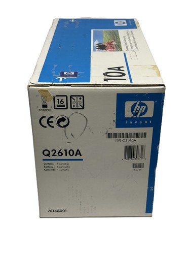 HP 10A Q2610A SCHWARZ Original Tonerkassette HP LJ 2300 versiegelte Verpackung 2006 - Bild 6 von 6